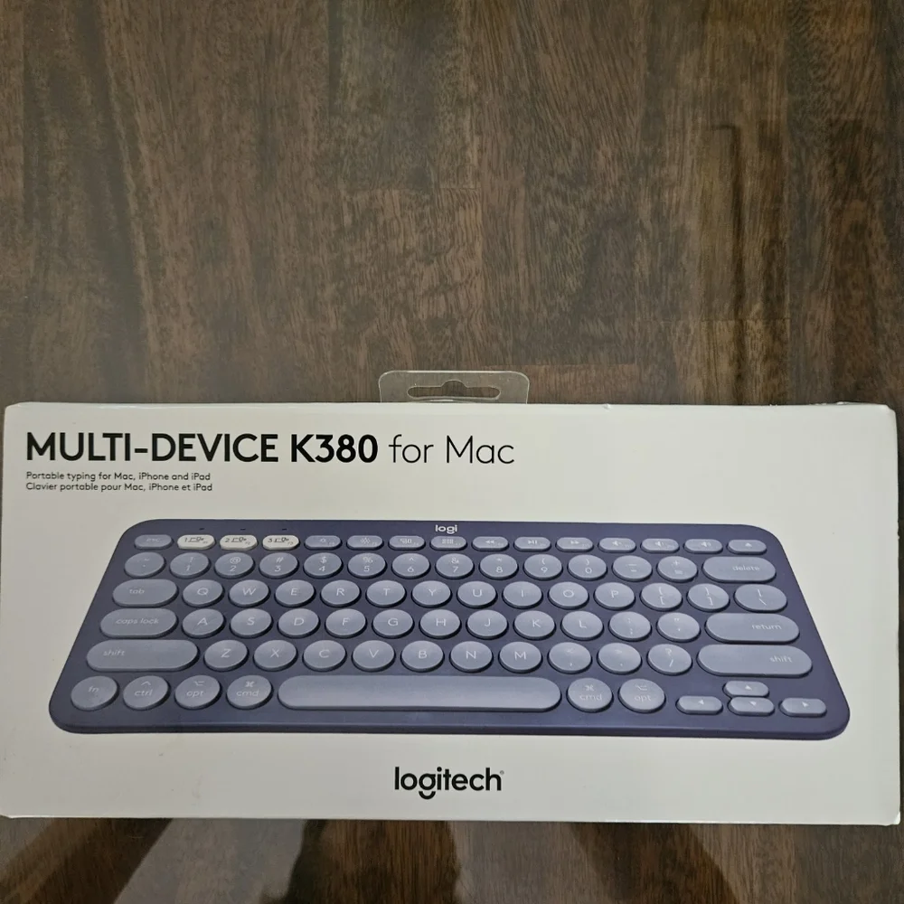 Logitech K380 Multi-Device Keyboard for Mac - Blue